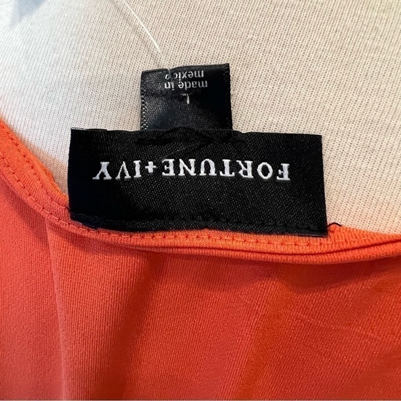 Orange Melody Dress Fortune + Ivy (C18) - Picture 7 of 7